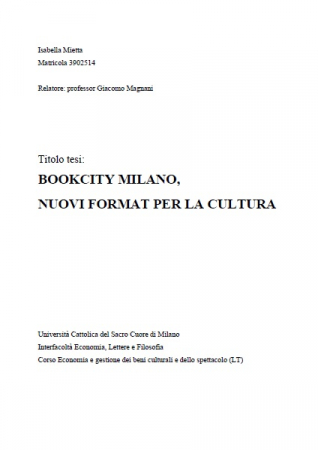 BookCity Milano, nuovi format per la cultura